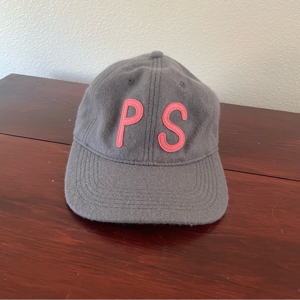 Poler PS Wool Cap in Gray/Pink